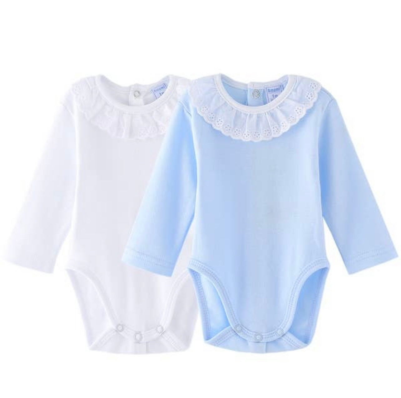 Ruffle Collar Bodysuit Set