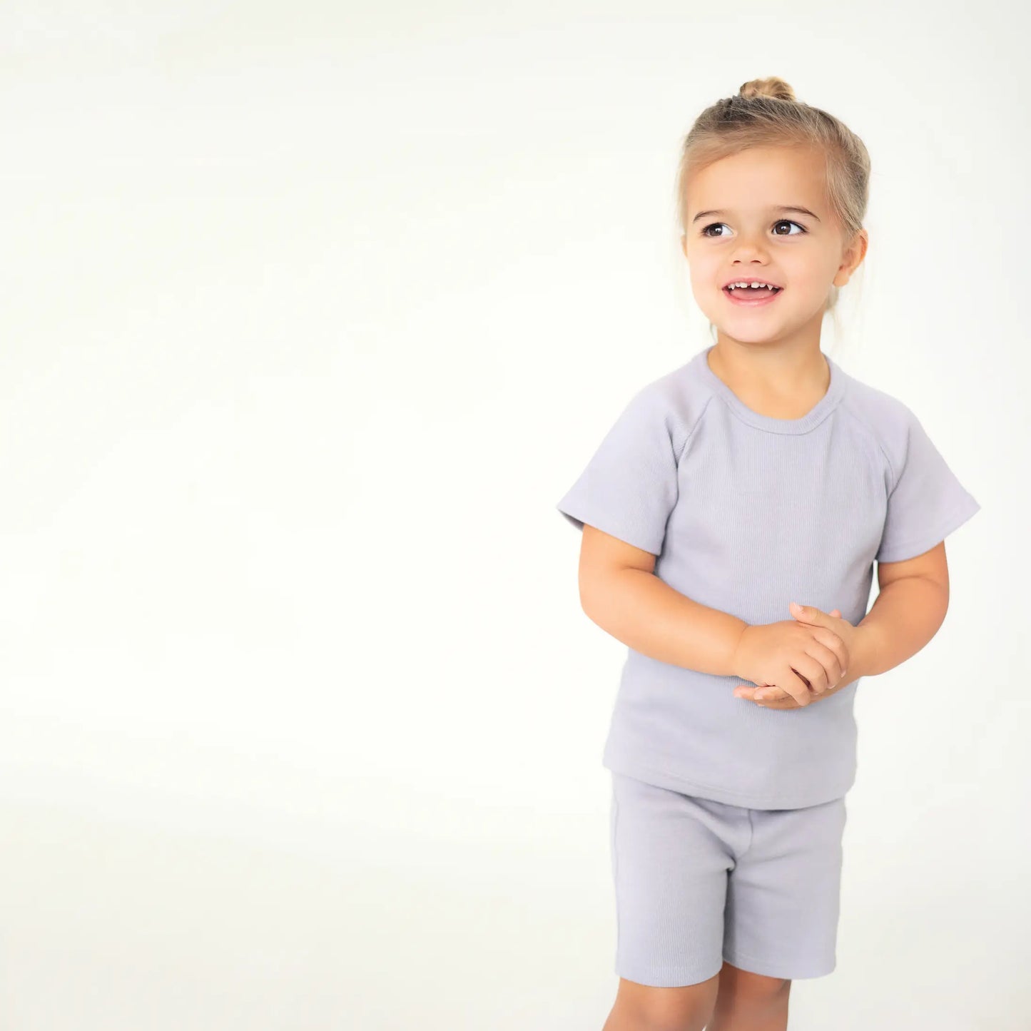 Basics Grey Shorts Set