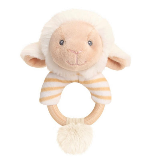 Lullaby Lamb Ring Rattle