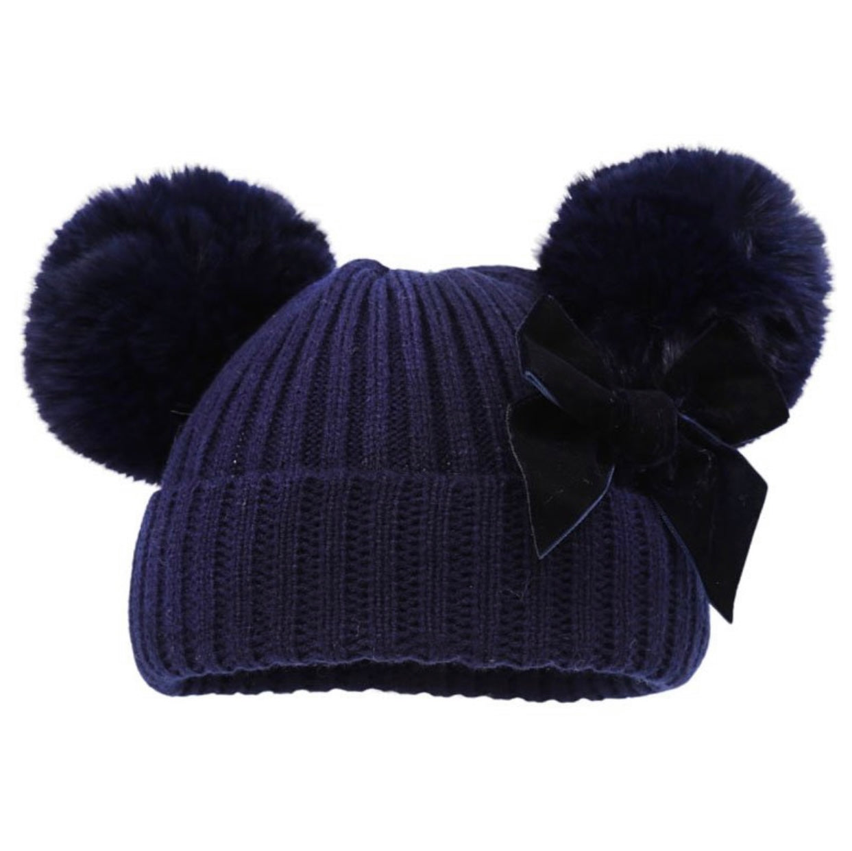 Double Pom Pom Hats