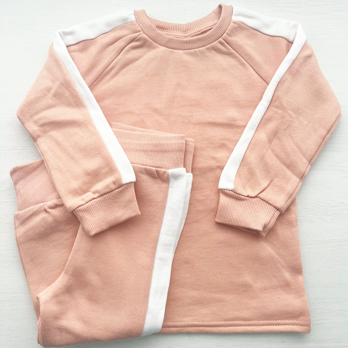 Stripe Tracksuit Light Pink